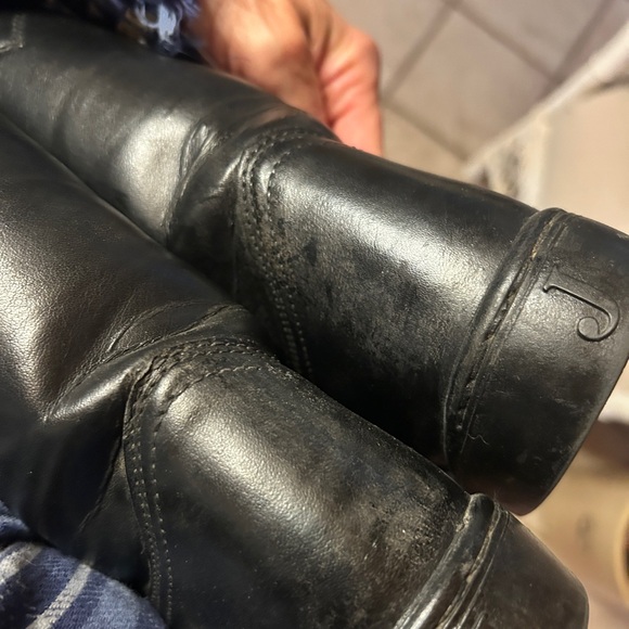 Women’s Justin Boots Black Cowboy Western Boots - Picture 4 of 5